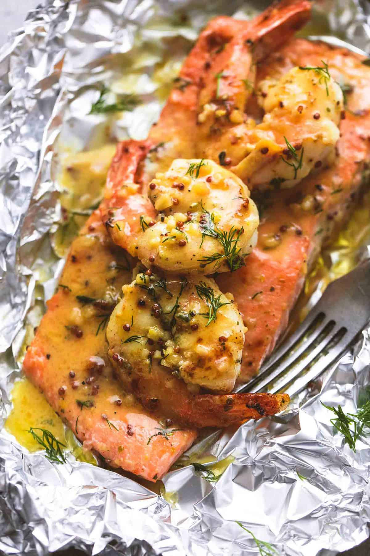 shrimp and salmon recipe