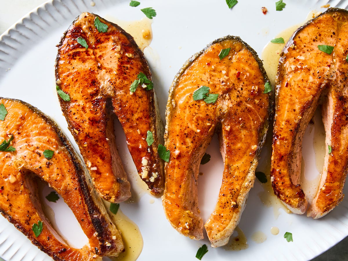 salmon steaks recipe