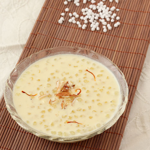sabudana kheer recipe